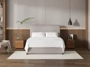 My Style Tapered Headboard & Standard Base - Queen / Haze / Standard Base