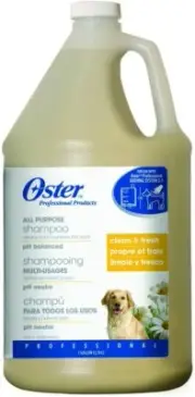 Oster HydroSurge Shampoo All Purpose Ph Balanced 1 Gallon plus Inserts Nozzle