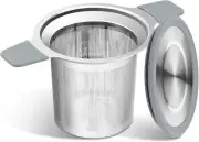 Stainless Steel Loose Leaf Tea Infuser Strainer with Extra Fine Mesh