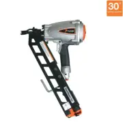 PASLODE Pneumatic 3-1/2 In. 30 Degree Air Corded Powermaster plus Clipped-Head F