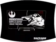 DISPLAY PLAQUE for Lego 10129 75144 Snowspeeder , Models, etc Clear Acrylic!