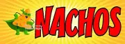 New Listing Nachos DECAL Food Truck Vinyl Concession Sticker Superhero Menu