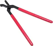 Hoof Nail Clincher – Heavy-Duty Steel Farrier Tool with Non-Slip Rubber Handle, Professional Horseshoe Care for Hoof Trimming and Maintenance