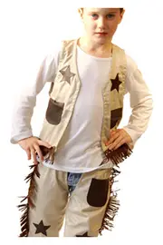 Cowboy Vest & Chaps--LITLH091
