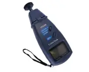 3 in 1 Tri-Mode Contact and Laser Non-Contact RPM Tach Digital Photo Tachomet...