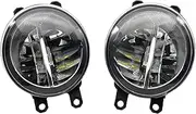 Headlight Assembly For Toyota For Urban For Cruiser (For NSP1 For NLP1 For ZSP1 For NCP11) 2009-2014 1pair LED Fog Light Car Front Bumper Fog Lamp Headlamp Assembly(LED-B)