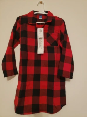 Old Navy 5t red flannel dress NWT
