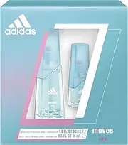 Adidas, Moves for Her, 2 Piece EDT Gift Set, Total Retail Value $39.00