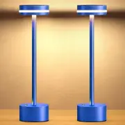 Cordless Table Lamp, Portable Rechargeable Bedside Lamp, Touch Stepless