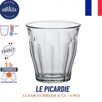 在飛比找蝦皮購物優惠-Duralex Picardie 果汁杯 310 毫升 6 