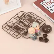 Dollhouse creative scene decoration elder small teapot teacup master chair mode;