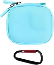 JOYSOG Action 5 Mini Carrying Case for Action 5 Pro/Action 4/Action 3 Camera Travel Protective Storage Bag (Blue)