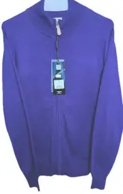 Head Golf 1/4 Zip Pullover Purple Mens Size Medium NWT MSRP $70
