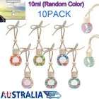 10x Car Empty Perfume Hanging Bottle Air Freshener Diffuser 10ML Gadget Ornament