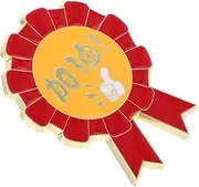 [WATIIFUFU] Kindergarten Reward Brooch Boys and Girls Medal Corsage Fun Metal Pins Student Award Lapel Pin Set