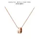 Daniel Wellington 項鍊 Emalie Necklace 經典雙色項鍊-兩色任選(DW00400153 DW00400304)/ 玫瑰金x白