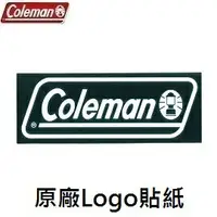 在飛比找樂天市場購物網優惠-[ Coleman ] 原廠Logo貼紙 黑 S / CM-