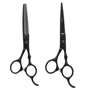 Mina Timeless Hairdressing Matte Black Scissor Set & Kit