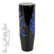 ILLINIUM FLUX BLUE PAINTED BLACK SAKURA BLOSSOM MANUAL SHIFT KNOB 12X1.25 K15 (for: Subaru)