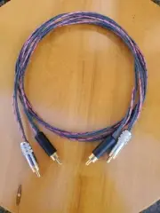 Vintage Western Electric WE22GA 1 Meter Live Sounding RCA Interconnect Cables