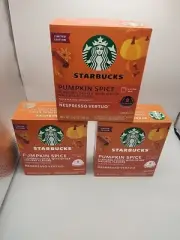 3x Starbucks Pumpkin Spice Nespresso Vertuo 8ct.Ea. 24 Total Exp: 04/02/2025