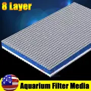 Pond Pool Aquarium Bio Sponge Foam Filter Media Pad for Fish Tank Sump Pond US