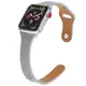 適用蘋果apple watch 7代手表帶時尚女細真皮簡約柔軟 iwatch6/5/4/3/2表帶SE皮個性潮44/42/40mm41mm45腕帶