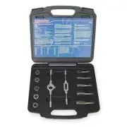 Westward Tap/Die Set,12 Pieces 1PZ39 Westward 1PZ39 190735756492 Carbon Steel
