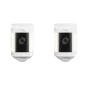 Ring Spotlight Cam Plus Battery [2-Pack](White)