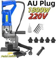 Electric Hydraulic Hole Puncher 1800W Hydraulic Hole Punch Machine Hole Digger