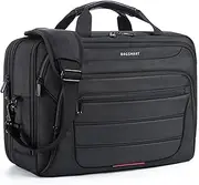[bagsmart] 17.3 Inch Laptop Bag, Expandable Laptop Briefcase, Computer Bag for Men, Mens Work Bag for Business Travel