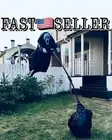 Outdoor Halloween Death Ghost Scariest Decor 13.7” Hanging Decoration Scarecrow