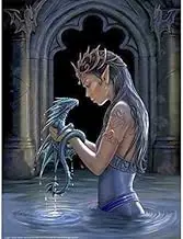 Better Selection DIY 5D Diamond Painting by Number Kits for Adults, Dragon Art, 11.8x15.7 Inch, Unisex, Non-Foldable