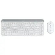 Logitech MK470 Slim Wireless Keyboard and Mouse Combo White