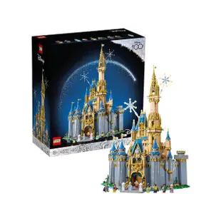 【LEGO 樂高】積木 Disney Castle 迪士尼城堡 迪士尼100周年 43222