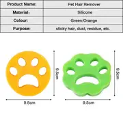 8PCS New Pet Hair Remover Cat Fur Dog Hair Lint Catcher from Laundry Washing Machine-2 shapes/ 2 colours