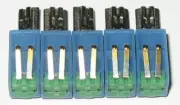 5 X Pager / Cell Phone Vibrating Micro Motor - 1V to 3V DC - 0.05 ounce - 0.4" L