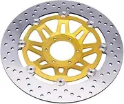 TKTGNVNZKA Motorcycle Steel Front Brake Disc Plate Brake Disk Rotors Fit For HONDA CB400 Super Four 1992-1998 1993 1994 1995 1996 1997 1998