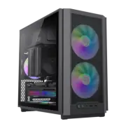 GameMax F36 BK Micro-ATX Gaming Case 3x ARGB fan