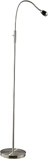 [daylight24] 402071-04 Focus Adjustable Beam LED Floor Lamp Black