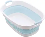 Kids Bath Tub - Folding Dog Bathtub | Foldable Bathtub for Dog Washing and Grooming | Travel Toddler Washing Tub with Drainage Hole, Pet Bathtub for Home, Travel, Hotel, School