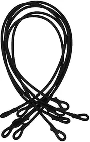 5pcs Trampoline Bungee Cord with Press Buckles Elastic Replacement Rope for Securing Trampoline Net High Elasticity for Outdoor Sports Activities Portable
