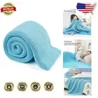 Versatile Knitted Weighted Blanket 50"x60" - Chic, Breathable, Machine Washable
