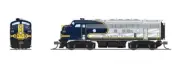 Broadway Limited Imports 9072 N Scale ATSF EMD F7A #335 (DC) Stealth