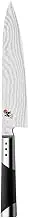 MIYABI 7000D Gyutoh Chef's Knife, Blade Length: 24 cm, Large Blade, Special Stainless Steel CMV60 Damask Design, Micarta Handle