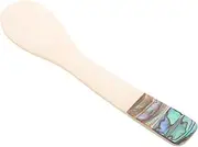 PAMINGONO Shell Design Spoon Multi Function Reusable Dessert Spoon Smooth Surface for Easy Cleaning Shell Material for Appetizers Desserts for Coffee Ice Cream