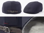 Brunello Cucinelli Wool Cashmere Twill Flat Cap Hat New