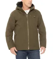 Pendleton Brothers Canvas Fleece Sherpa Lined Jacket Men's XXL Hooded