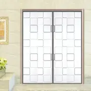 Magnetic Thermal Door Screen - Insulated Privacy Solution for Kitchen & Patio
