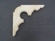 Wooden Verandah Bracket ( Medium ) 250mm x 250mm x 35mm / Fretwork